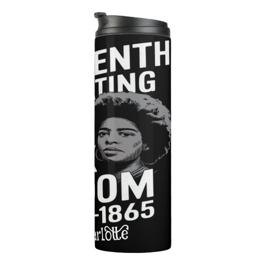 1865: Viering van de Zwarte Vrijheid Thermosbeker (Geroteerd rechts)