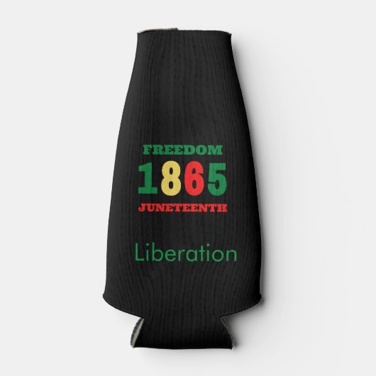 1865 vrijheid van vrijheid van 11 juni flesjeskoeler (Voorkant)