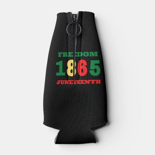 1865 vrijheid van vrijheid van 11 juni flesjeskoeler (Achterkant)