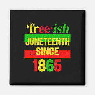 1865 Zwarte Geschiedenis Afrikaanse Amerikaanse Vr Magneet