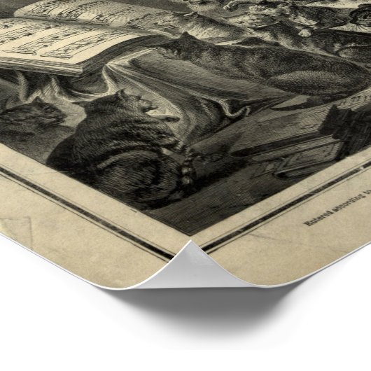  1866 De Amerikaanse landbouwkundige Poster (Hoek)