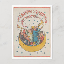 1866 Muzikanten in Crescent Moon Briefkaart