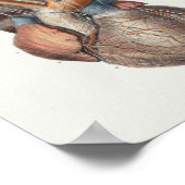 1867 Anatomy Print voor het menselijk hart  (Hoek)