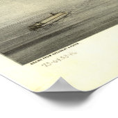 1867 Caïro, IL Vogelmoes Eye Uitzicht Panorama Poster (Hoek)