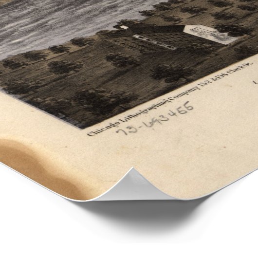 1867 Minneapolis & St. Paul, MN Panorama Map Poster (Hoek)