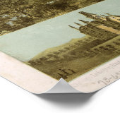 1867 Winona, MN Birds Eye Uitzicht Panoramic Map Poster (Hoek)