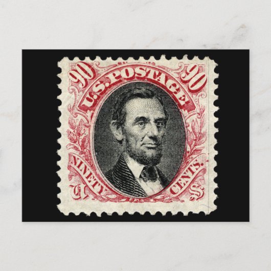 1869 Postzegel 90¢ Lincoln Briefkaart (Voorkant)