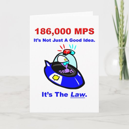 186.000 MPS Wenskaart Kaart (Voorkant)