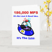 186.000 MPS Wenskaart Kaart (Gele Bloem)