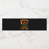 186 Afrikaanse landen Waterfles Etiket (Enkel label)