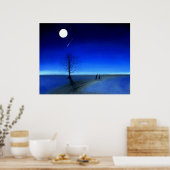 #186. wachten op god.. poster (Keuken)