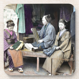 1870 Fabric Dealer van Japan Onderzetter