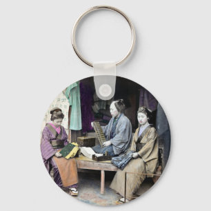 1870 Fabric Dealer van Japan Sleutelhanger
