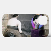 1870 Japanse vrouw in kleedkamer Case-Mate iPhone Case (Achterkant (horizontaal))
