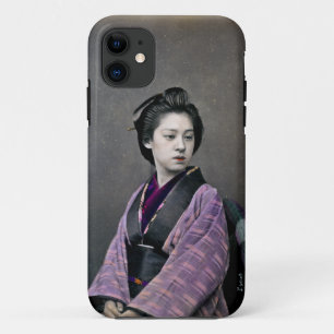 1870 Mooie Japanse vrouw iPhone 11 Hoesje