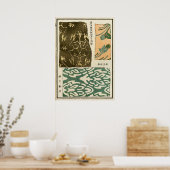 1871 Chinees erfgoed uit de Qing-dynastie print (Keuken)