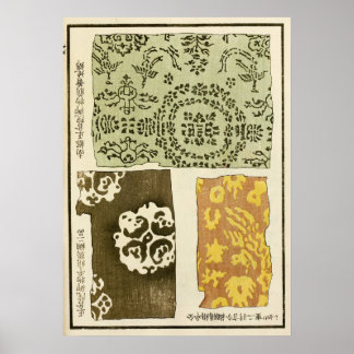 1871 Chinese Qing-dynastie erfgoedkunst Poster