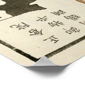 1871 Chinese Qing-dynastie sierkunst Poster (Hoek)