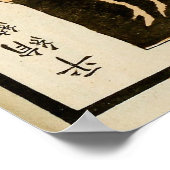 1871 Chinese Qing-dynastie traditionele kunst Poster (Hoek)