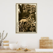 1871 Chinese Qing-dynastie traditionele kunst Poster (Keuken)