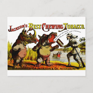 1871  kauwtabak briefkaart