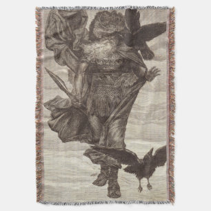 1871 Odin, Noordse God van Wisdom Deken
