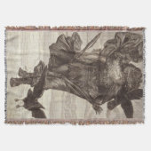 1871 Odin, Noordse God van Wisdom Deken (Voorkant)
