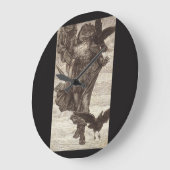 1871 Odin, Noordse God van Wisdom Grote Klok (Hoek)