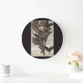 1871 Odin, Noordse God van Wisdom Grote Klok (Huis)