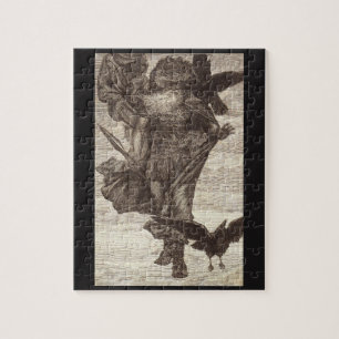 1871 Odin, Noordse God van Wisdom Legpuzzel