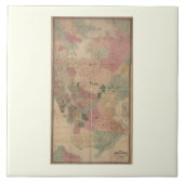 1872 Brooklyn Map - New York City, Queens Tegeltje (Voorkant)