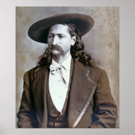 1873 ROCKWOOD WILD BILL HICKOK PORTRAIT POSTER