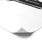 1873  wijnfles met druiven en bladeren poster (Hoek)