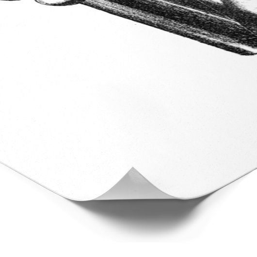 1873  wijnfles met druiven en bladeren poster (Hoek)