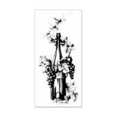 1873 wijnfles rubberstempel (Afrduk)