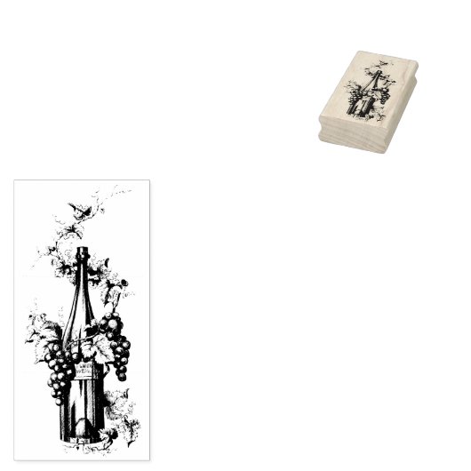 1873  wijnfles rubberstempel (Gestempeld)
