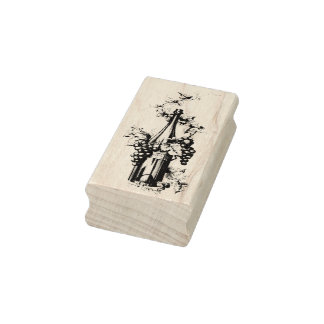 1873  wijnfles rubberstempel