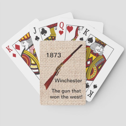 1873 Winchester-speelkaarten Speelkaarten (Achterkant)