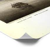 1874 Chicago, IL Birds Eye Uitzicht Panoramic Map Poster (Hoek)