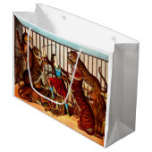 1874 De koningin van de leeuw Groot Cadeauzakje (Voorkant Gekanteld)