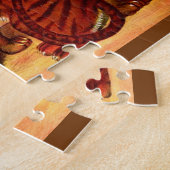 1874 De koningin van de leeuw Legpuzzel (Zijkant)