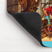 1874 De koningin van de leeuw Muismat (Hoek)