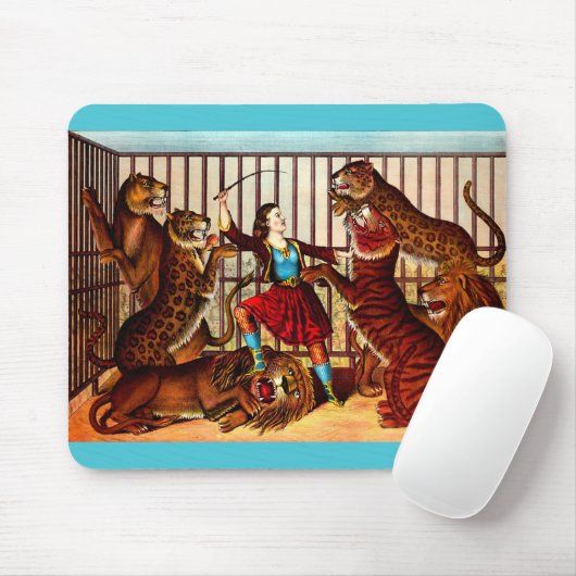 1874 De koningin van de leeuw Muismat (Met muis)