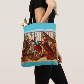 1874 De koningin van de leeuw Tote Bag (Dichtbij)