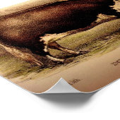 1874 Engraving Hereford Cattle DOROTHEA Leominster Poster (Hoek)