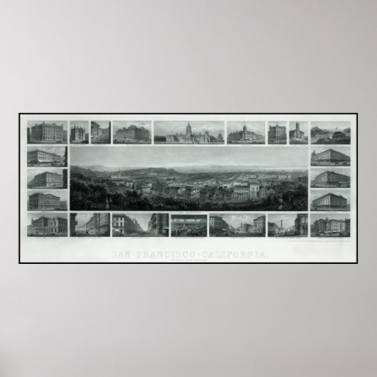1874 SAN FRANCISCO POSTER (Voorkant)