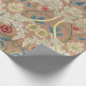 1875  William Morris Floral Embroidery Cadeaupapier (Hoek)