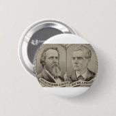 1876 Hays - Wheeler Ronde Button 5,7 Cm (Voorkant /achterkant)