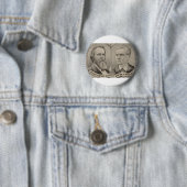 1876 Hays - Wheeler Ronde Button 5,7 Cm (In situ)