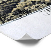 1876 Kaart van de Korte Werp, TX Vogeloog Uitzicht Poster (Hoek)